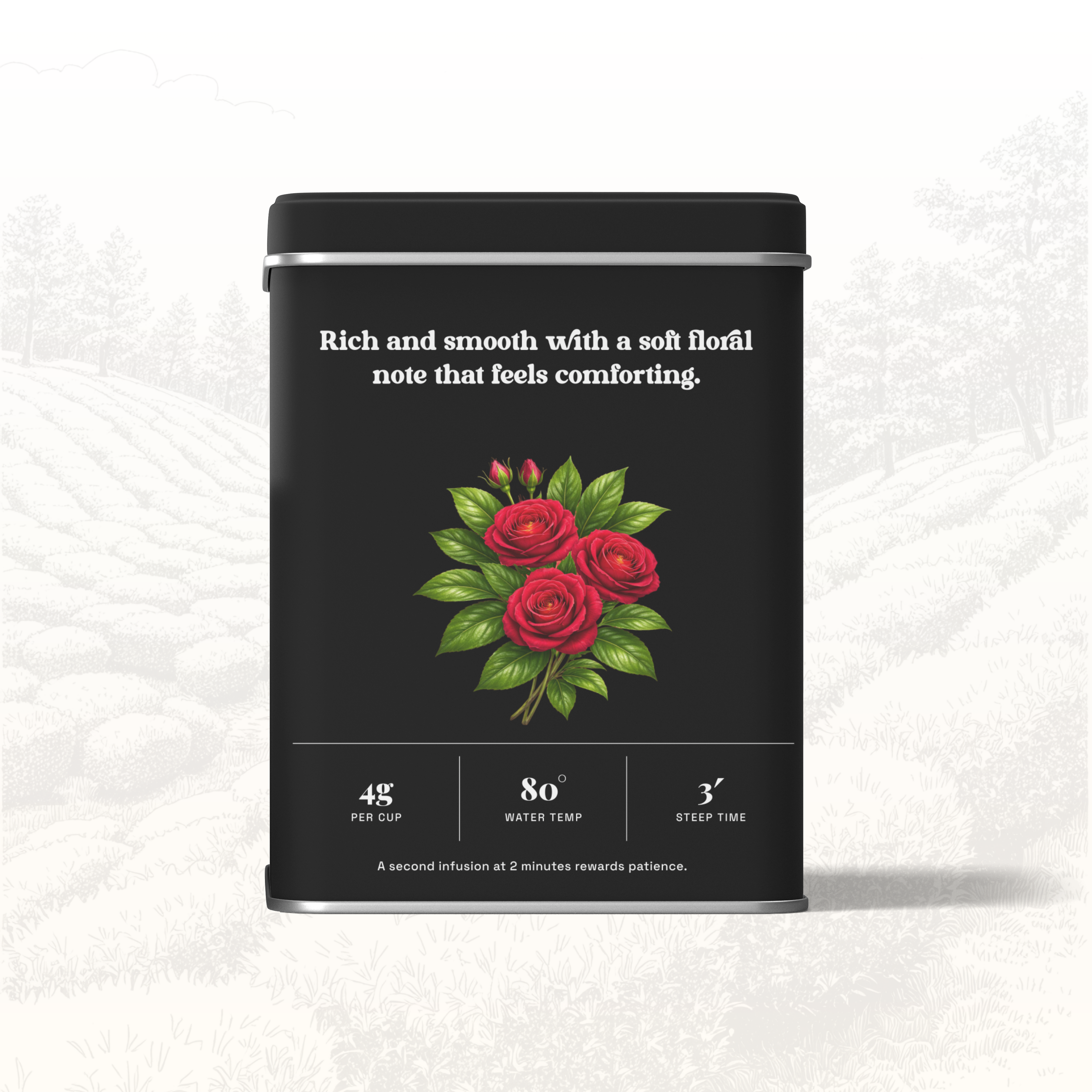 Assam Black Tea With Rose  - Batch 1/9